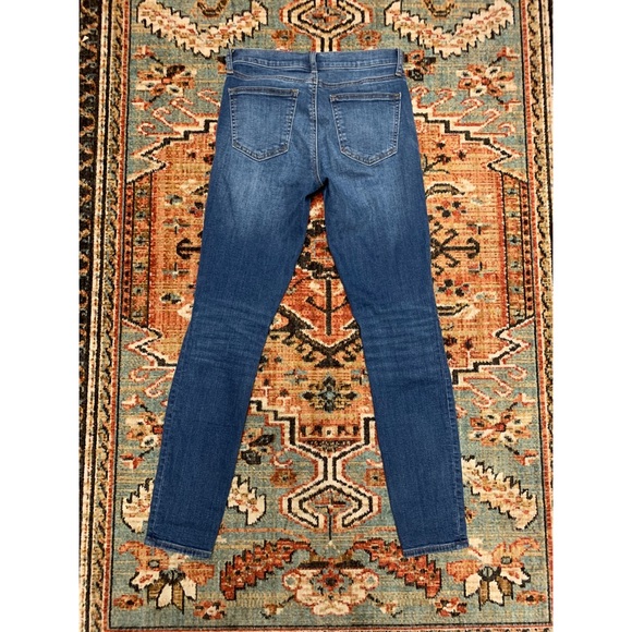 GAP Mid Rise True Skinny Jeans (Medium Indigo) - Picture 2 of 4